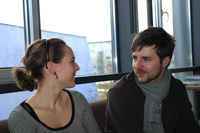 Corinna Schmitz-Rathsfeld im Gespräch mit Thomas Grummt Corinna Schmitz-Rathsfeld im Gespräch mit Thomas Grummt