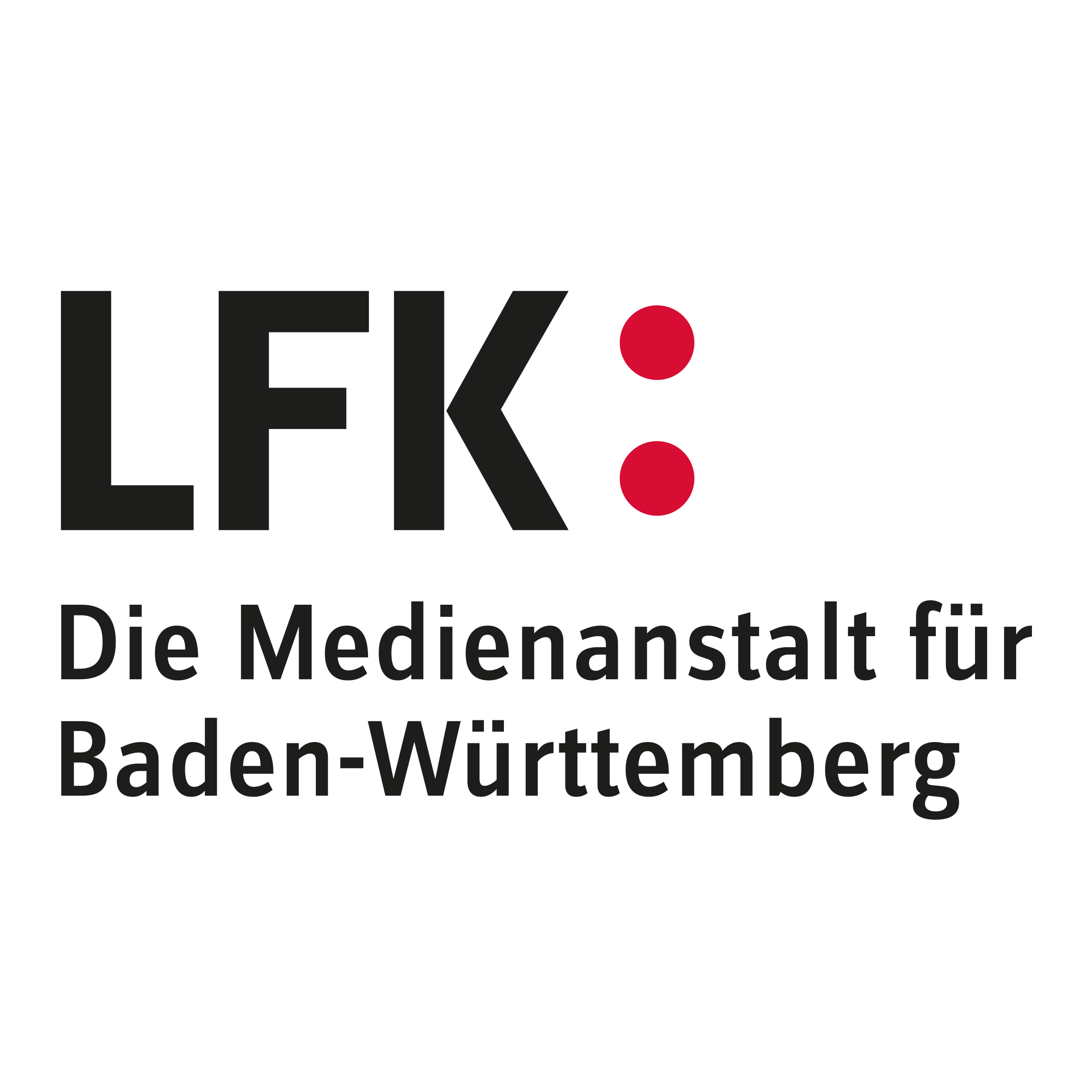 Logo Landesanstalt für Kommunikation Baden-Württemberg LFK