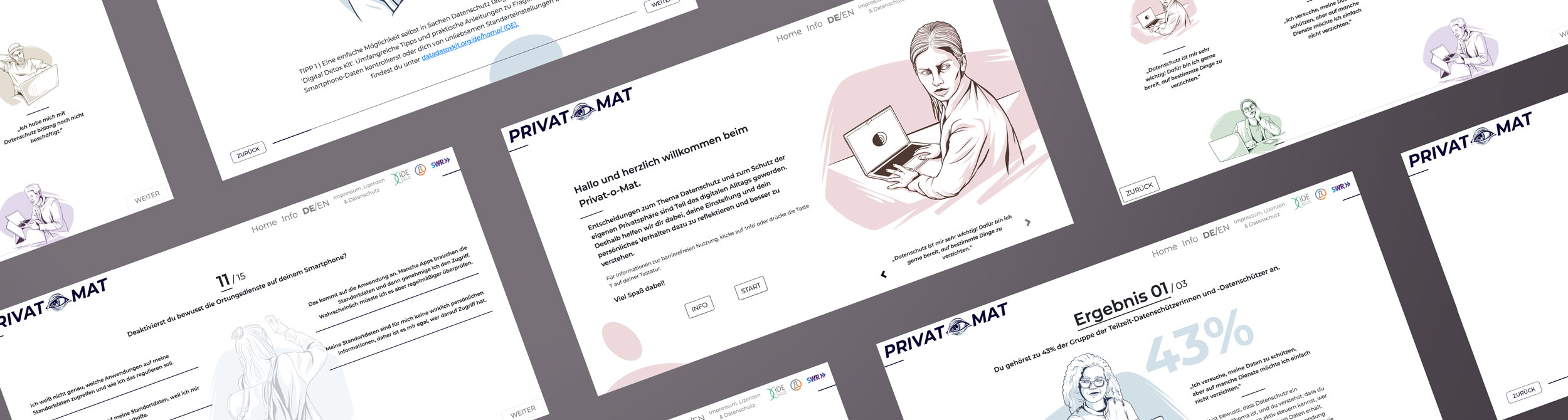 Medienethisches Tool Privat-o-Mat