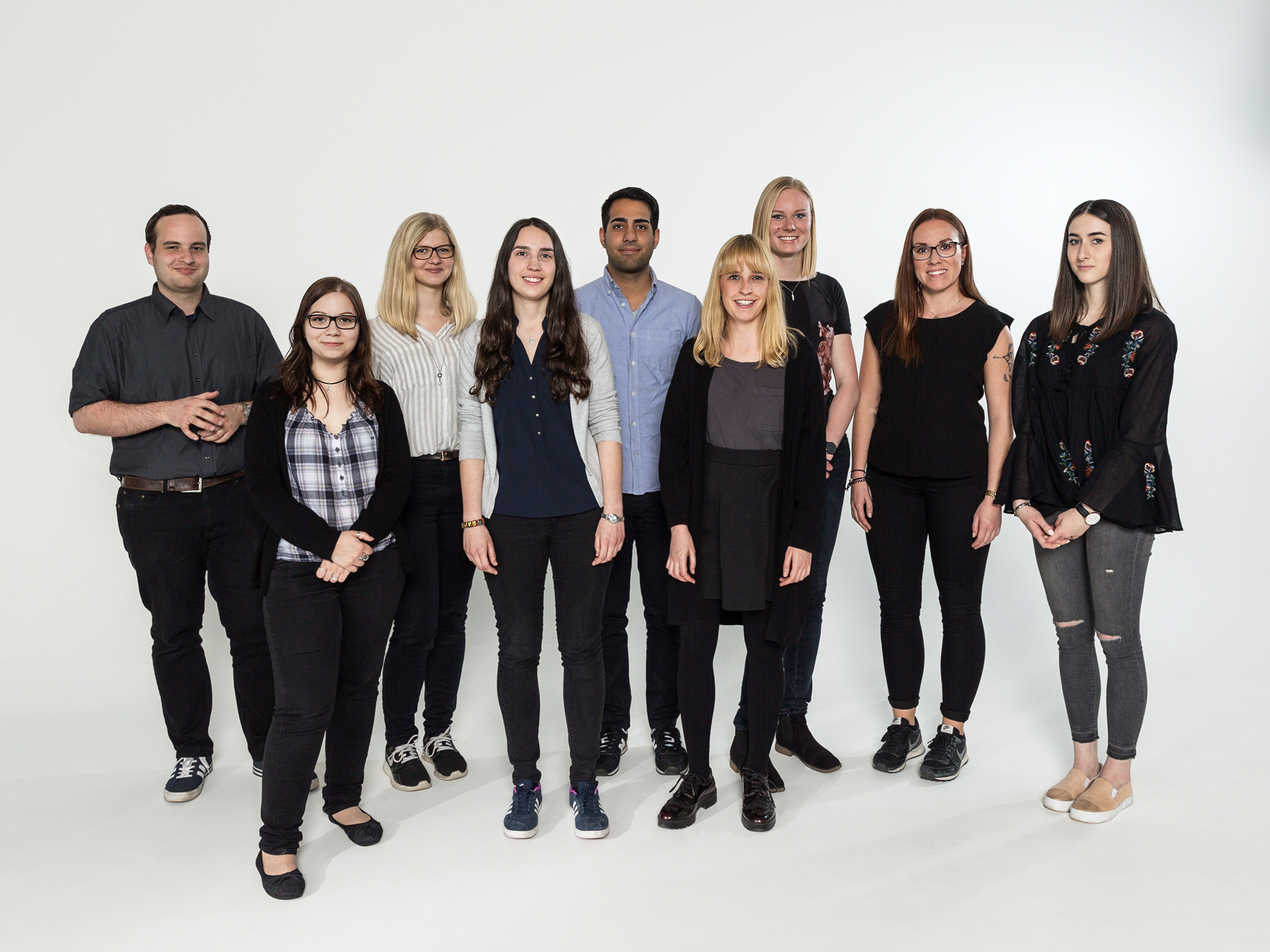 Gruppenfoto des Blog2Print-Projektteams Gruppenfoto des Blog2Print-Projektteams