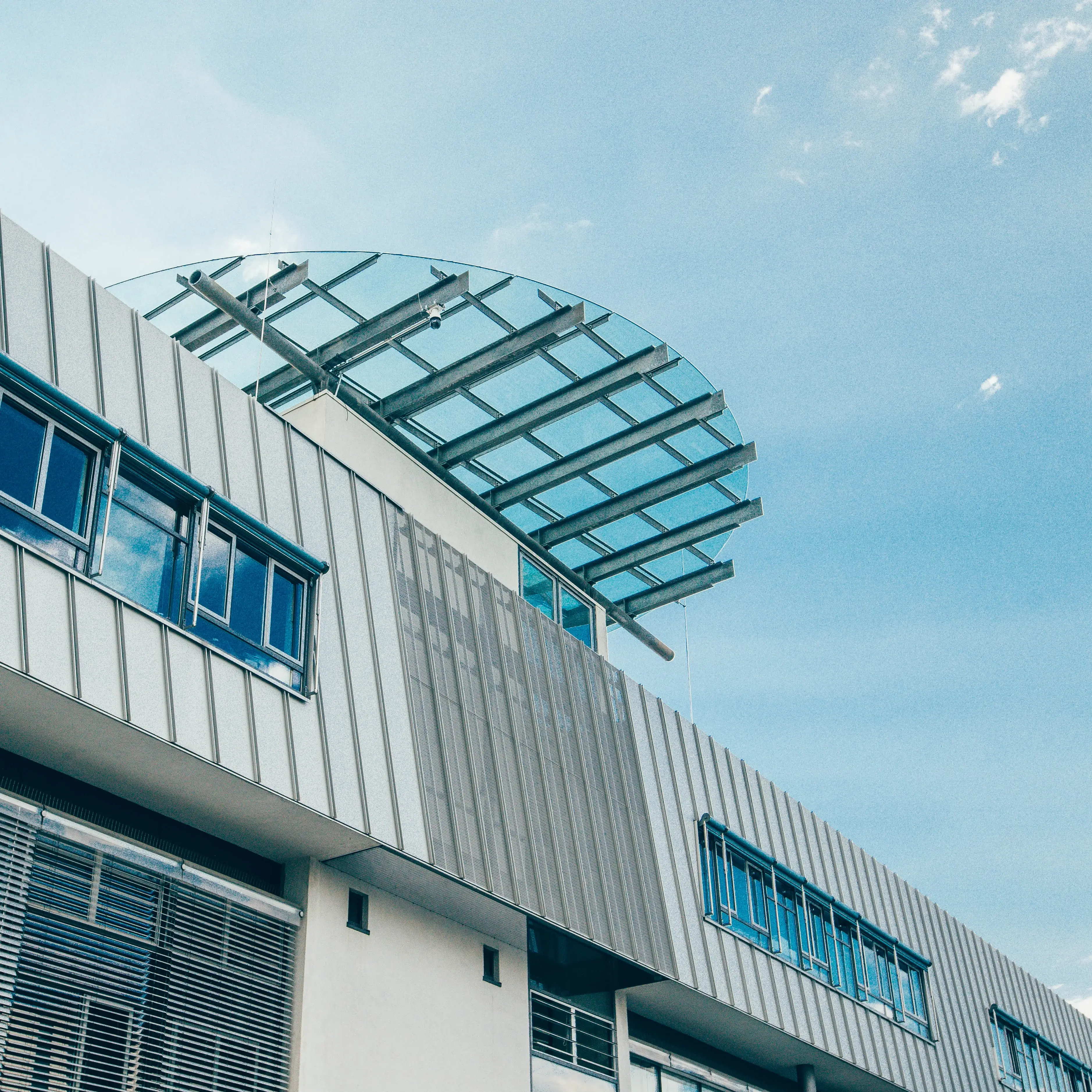 The main building of the University of Media.