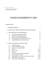 Forschungsbericht 2004