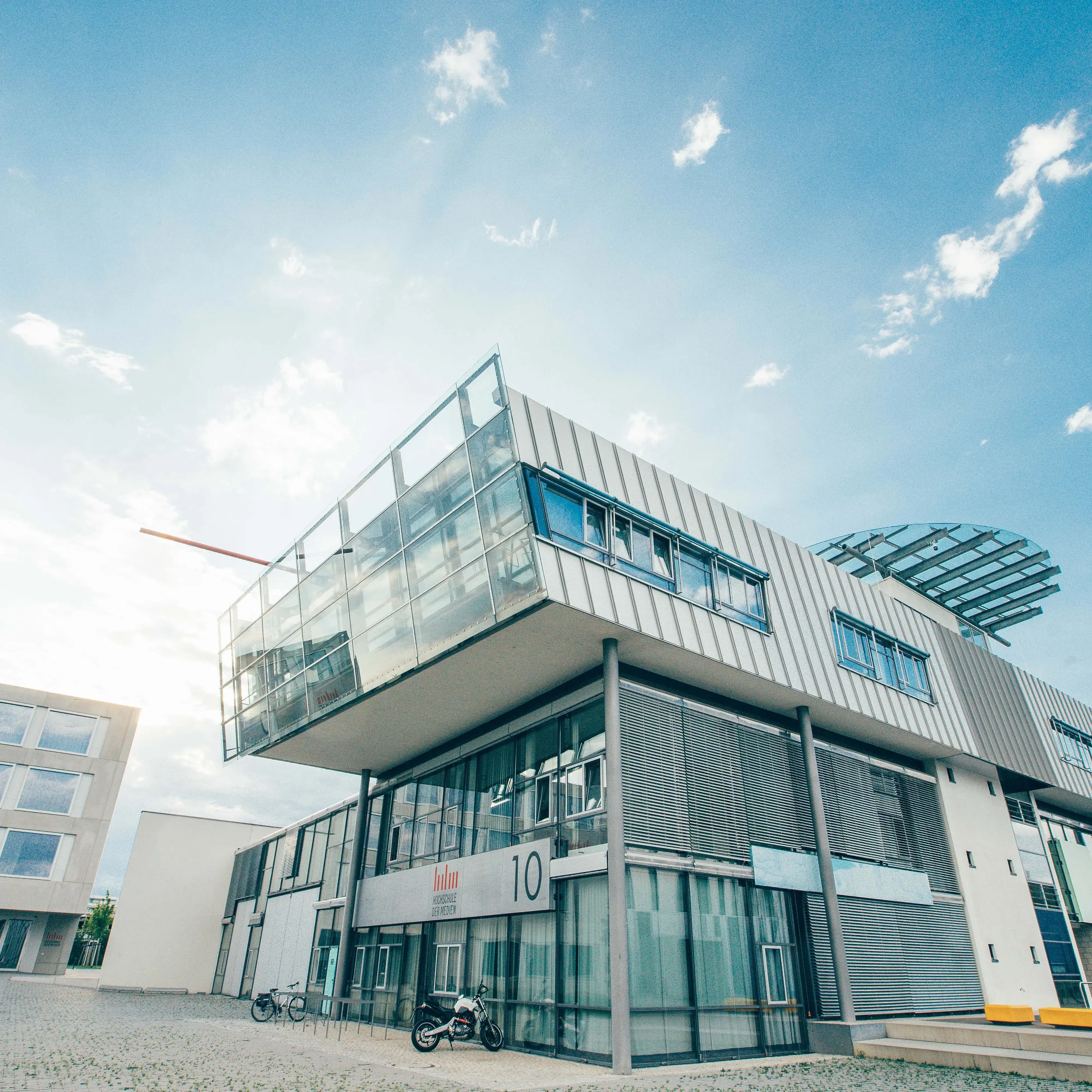 The main building of the University of Media.