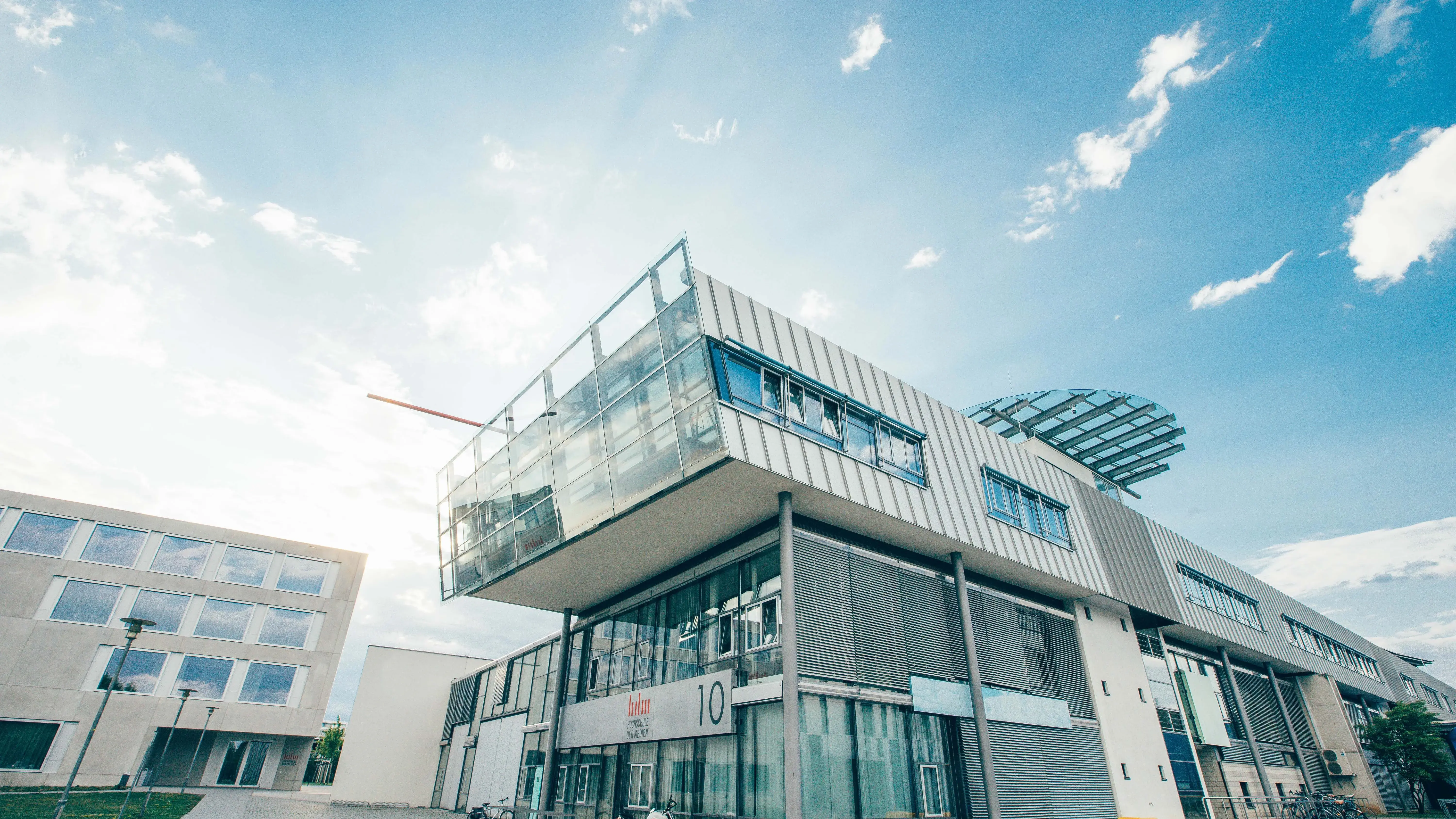 The main building of the University of Media.