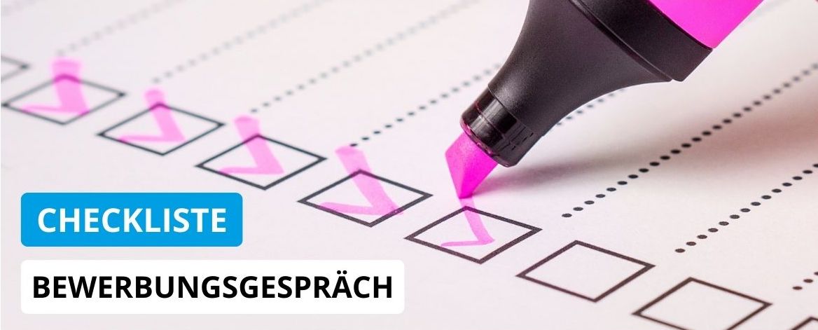 Bild Checkliste Bewerbungsgespräch Foto:canva.com