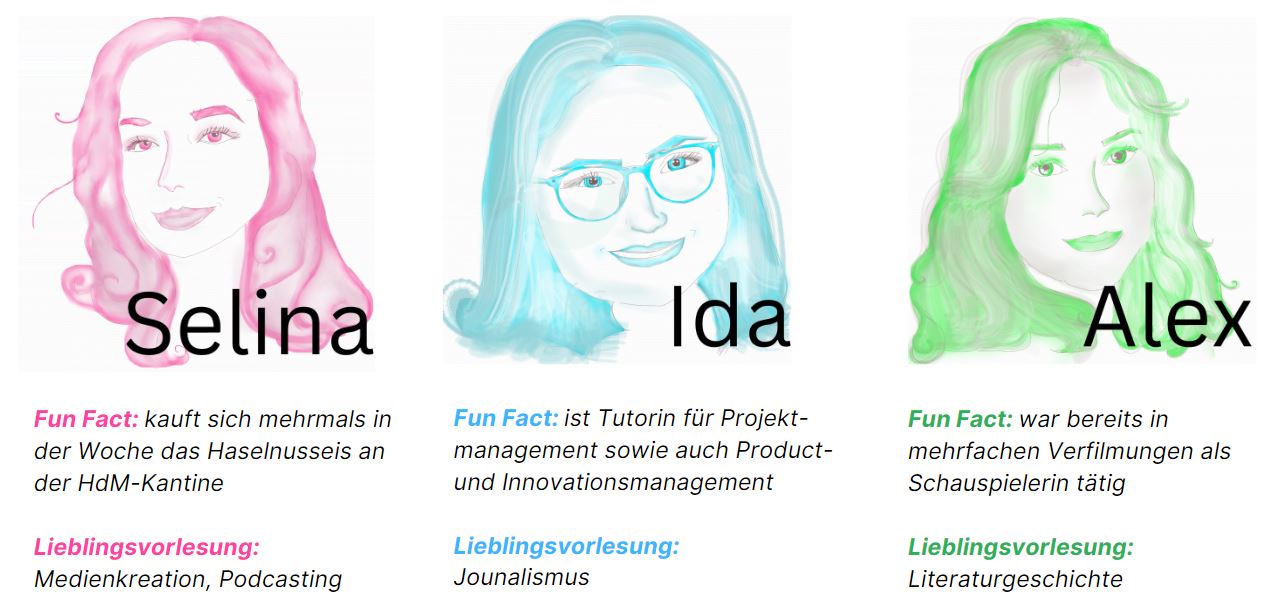 Studytalk mit Selina, Ida und Alex