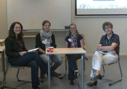 Die niederländischen Lektorinnen und ihre deutschen Moderatorinnen (Foto: ah117)