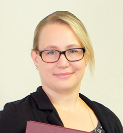 Jasmin Talman nach der Verteidigung (Quelle: Berghof.com) Jasmin Talman nach der Verteidigung (Quelle: Berghof.com)