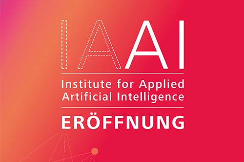 Eröffnung Institute for Applied Artificial Intelligence