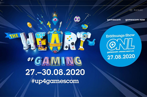 Die gamescom 2020 findet rein virtuell statt. (Bild: Screenshot gamescom)