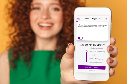 VOTO ist als App und im Webbrowser nutzbar (Foto: VOTO)