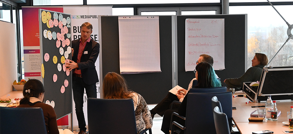  KI als Zukunftsmotor für Verlage - der Workshop zum Vortragsabend
