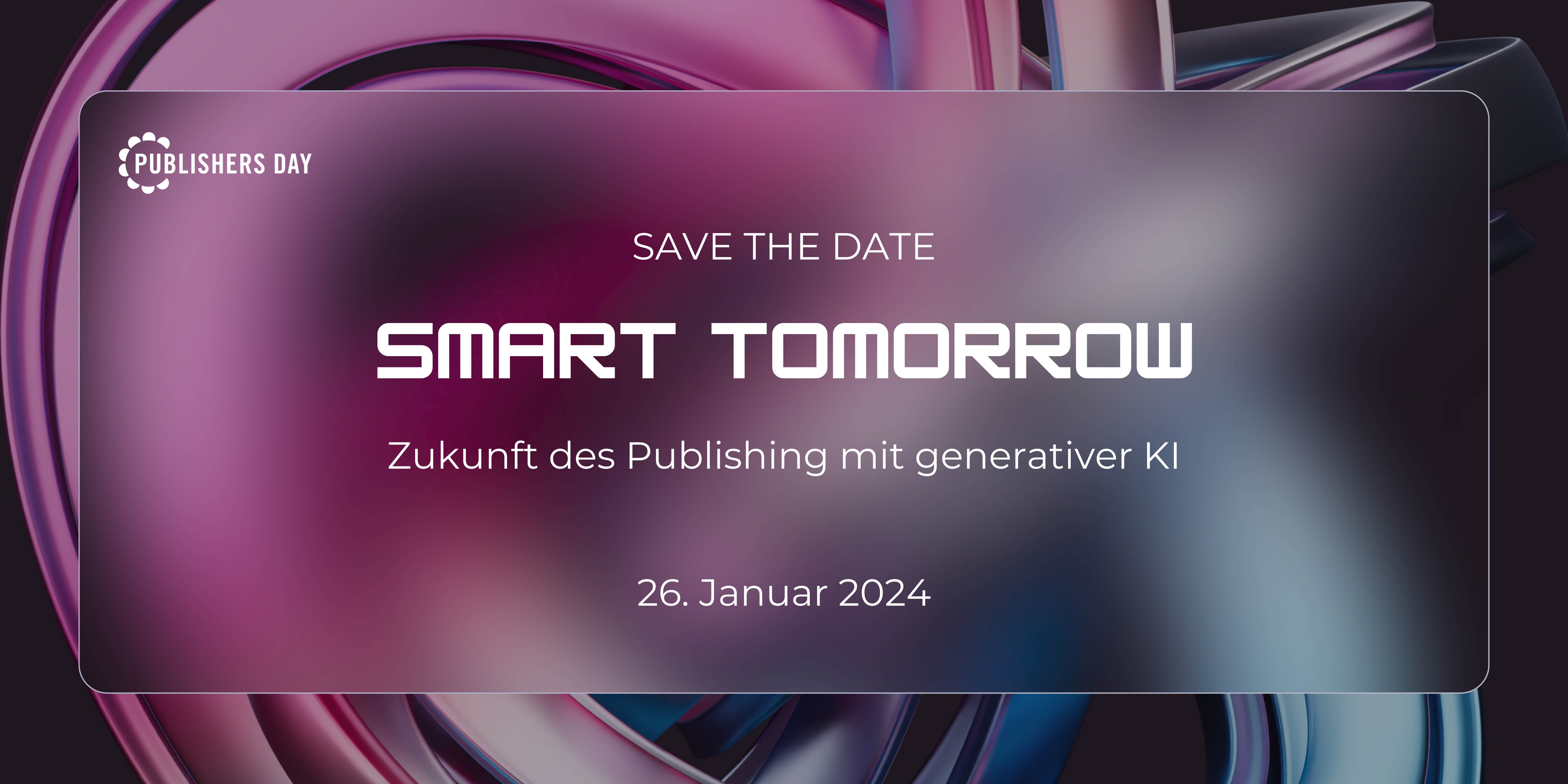 Publishers Day 2024 - Smart Tomorrow