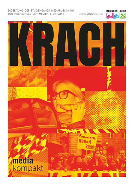Titelbild der aktuellen Ausgabe "Krach"