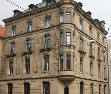 Das Verlagshaus von Klett-Cotta, Bildquelle: Klett-Cotta Website, 2025