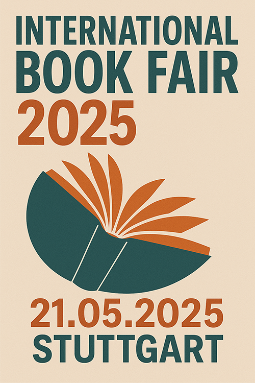 Plakat des diesjährigen  "Book Fair Games" / This year's Book Fair game poster