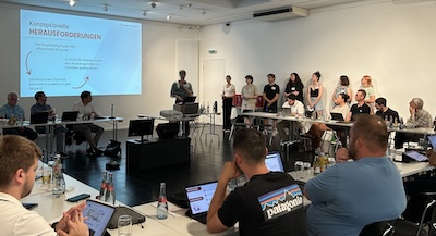 Präsentation des Konzepts im Gemeinderat