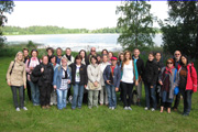 Zoom Bild öffnen Gruppenfoto beim Metropolia Summer Recreation Day (Foto: Metropolia University)