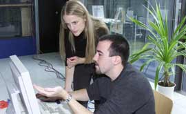 Das HdM-Radio-Team bei der Arbeit
