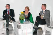 Ein Highlight: die Podiumsdiskussion Urknall