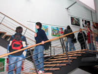 Ausstellung im Foyer der HdM