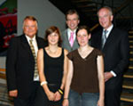 Dr. Hartmut Sandig, Lisa Grözinger, Dr. Christoph-E. Palmer, Kerstin Henning, Dr. Uwe Schlegel (v.l.n.r.) 