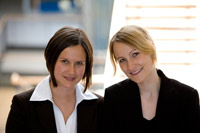 Ulrike Kurtz und Jill Schwarzer (von links)