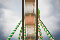 Das Riesenrad auf dem Frühlingsfest