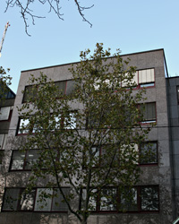 Die Hochschule der Medien in der Wolframstraße