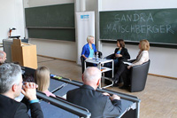 Sandra  Maischberger war im März 2012 zu Gast