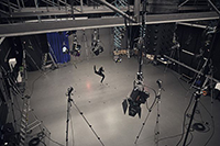 Das Motioncapture-Studio der HdM