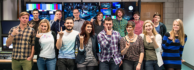 Das Team hinter der Musik-Show "Ram Jam" (Foto: Jan Weidenbacher)