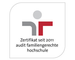 Logo des "audit familiengerechte hochschule" Logo des "audit familiengerechte hochschule"