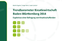Im Juni 2014 erschien der neue "Trendbarometer Kreativwirtschaft". Foto: Kreativnetzwerk BW