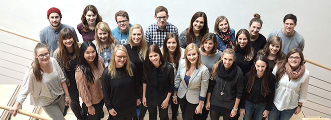 Das Team des Wintersemesters 2014/2015