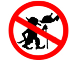 Warnhinweis: Trolle bitte nicht füttern! (Grafik: Sam Fentress CC BY-SA 2.0 (http://creativecommons.org/licenses/by-sa/2.0) oder GFDL (http://www.gnu.org/copyleft/fdl.html), via Wikimedia Commons)