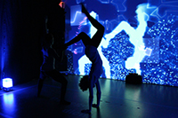 "Grenzkörper": ein Eindruck von der interaktiven Tanzperformance (Fotos: Projektteam) "Grenzkörper": ein Eindruck von der interaktiven Tanzperformance (Fotos: Projektteam)