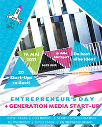 "Entrepreneur's Day - Generation Media Start-up"