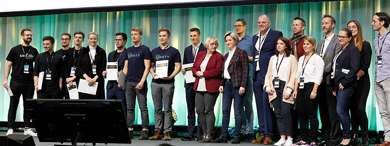 Das Finale der ersten "Start-up BW ASAP"-Wettbewerbsrunde beim Start-up Summit (Bild: Ministerium für Wirtschaft, Arbeit und Wohnungsbau Baden-Württemberg)