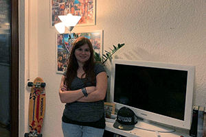 Kathrin Appel zog es aus Hamburg an die HdM, Foto: privat