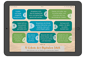Die 10 Gebote der Digitalen Ethik wurden überarbeitet, Foto: Projektteam