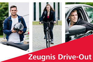 Die HdM feiert ihre Absolventinnen und Absolventen mit einem "Zeugnis Drive-Out"