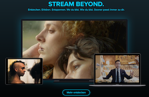 Die Plattform Sooner schreibt sich "STREAM BEYOND" auf die Fahne. (Foto: Sooner.de)