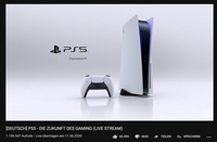 Heiß ersehnt: Die PS 5, Foto: Screenshot via www.youtube.com/PlayStation