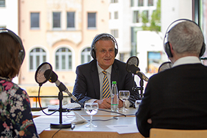 Oberbürgermeister Frank Nopper ist Gesprächspartner beim Podcast SPRICH:STUTTGART (Foto: Bela Wendling)
