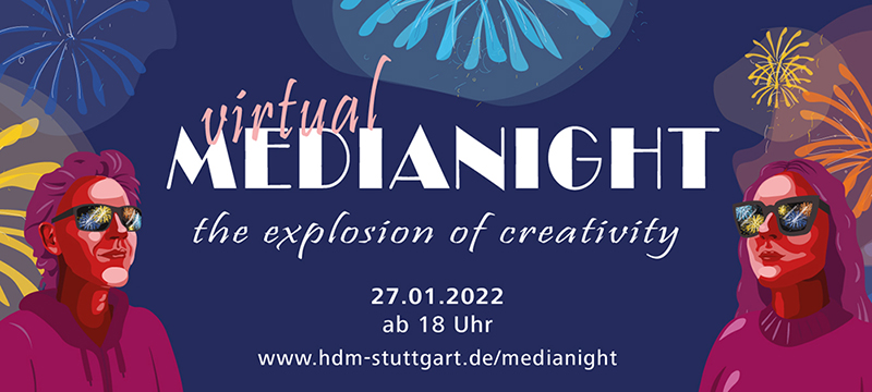 Gäste sind zur MediaNight herzlich willkommen: www.hdm-stuttgart.de/medianight