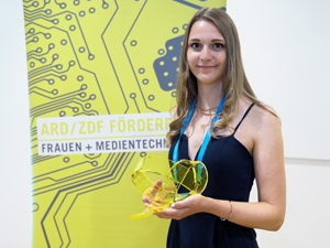 Janine Jensch (Preisträgerin 2. Preis), Fotos: © Britta Eiberger – ARD/ZDF Förderpreis Frauen + Medientechnologie