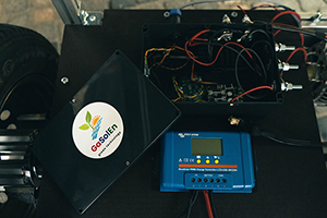 Das Team hat ein Antriebssystem für ein solarbetriebenes Fahrzeug entwickelt