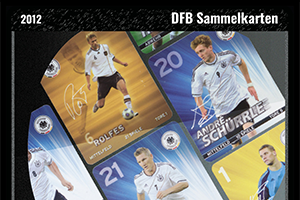 Heutige Sammelkarten: DFB Sammelkarten aus dem Jahr 2012
