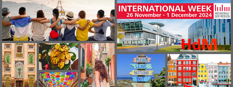 DIe International Week 2024 findet vom 26. November bis 1. Dezember statt.